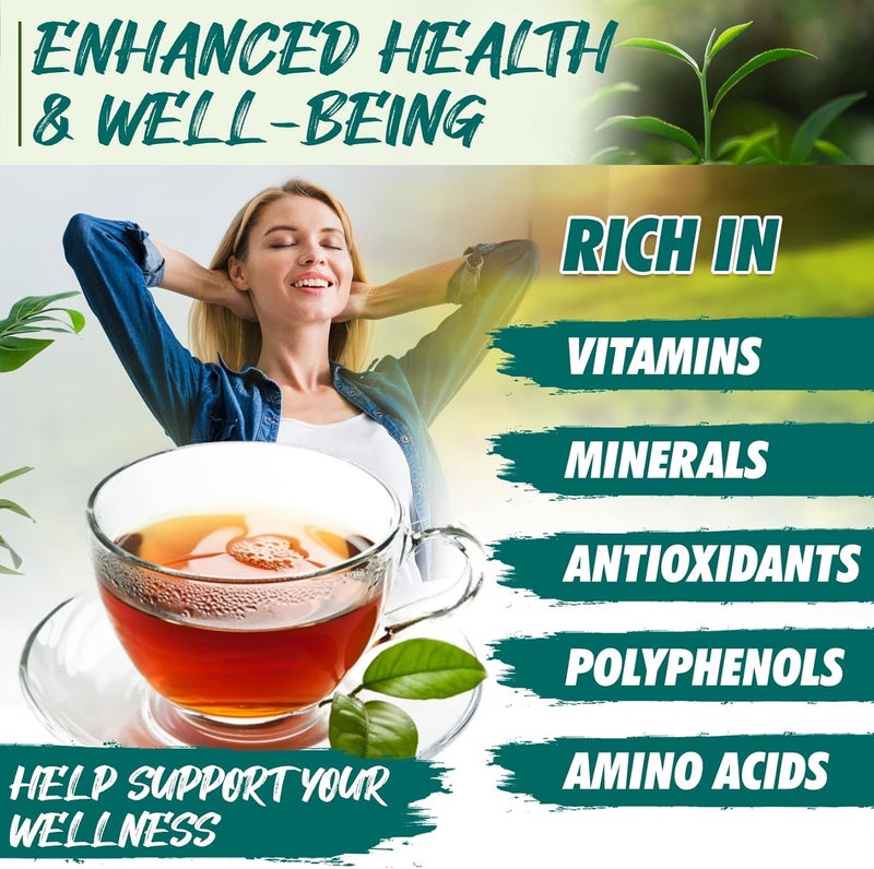 Fusion Select 100% Organic Oolong Tea - 100 Tea Bags - Image 3